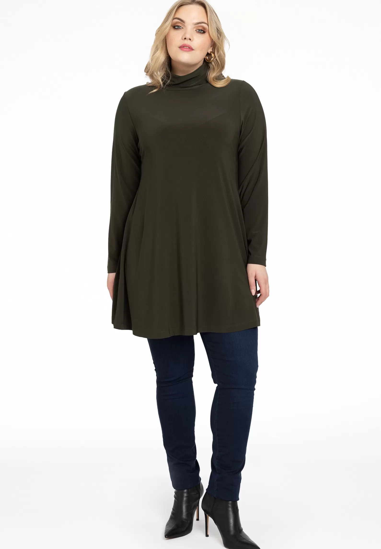 Sale Tunic With Col Wide Bottom Women Tunics