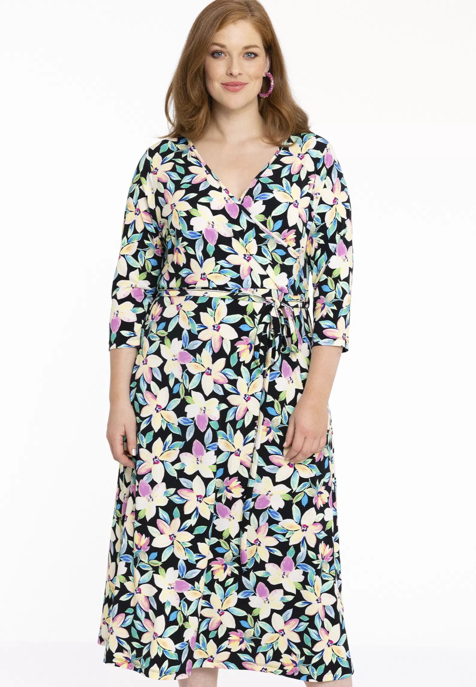 Hot Wrap-Dress Opal Women Dresses