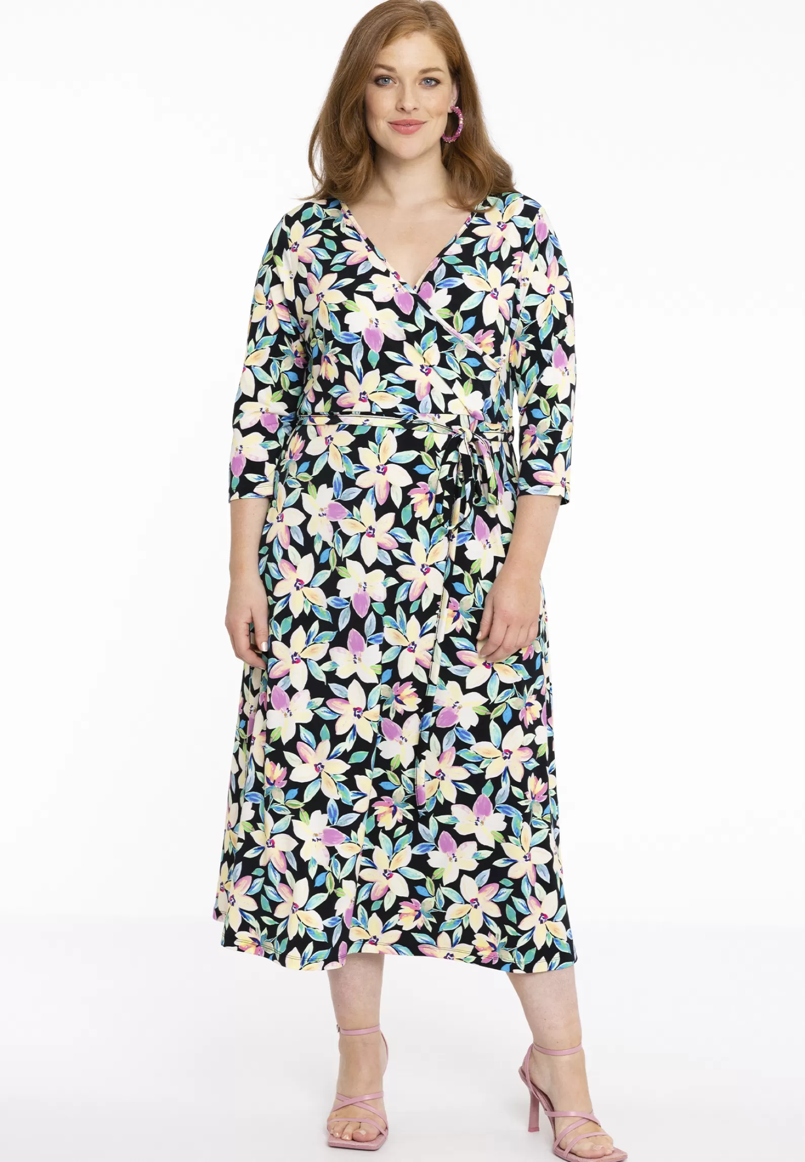 Hot Wrap-Dress Opal Women Dresses